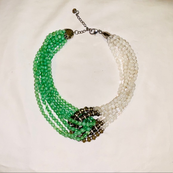 Anthropologie Beaded Statement Necklace :: OS - Picture 2 of 2